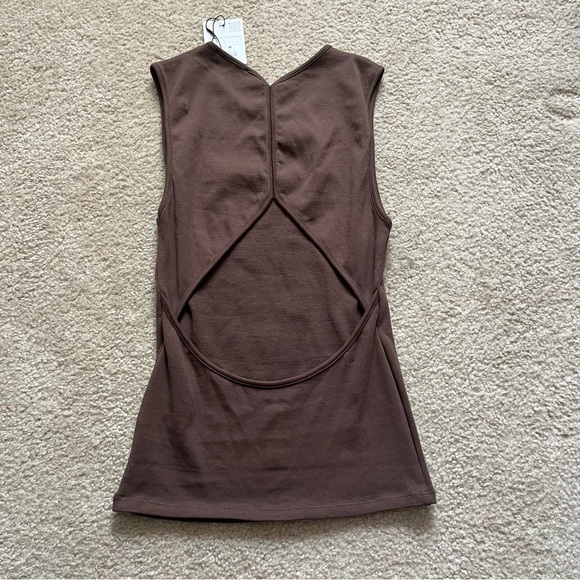 Zara | Ribbed Cut Out Tank - Picture 5 of 5